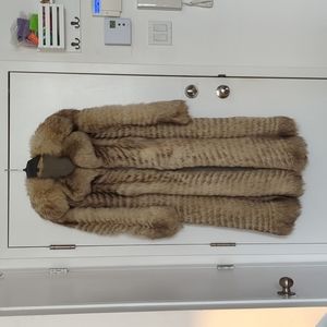 Vintage 70s Real Fox Fur Coat
